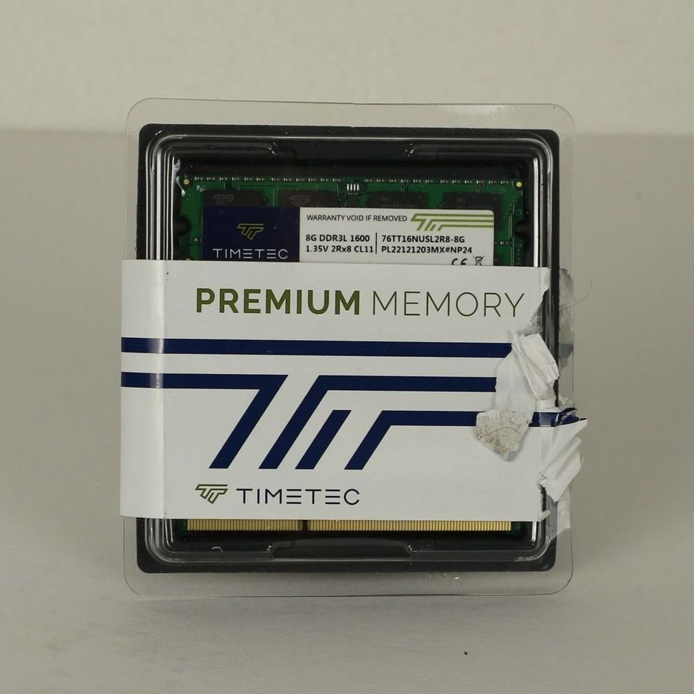 Timetec 16GB KIT(2x8GB) DDR3L/DDR3 1600MHz Laptop Notebook RAM